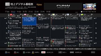 3.番組表ボタン