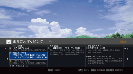 1.録りたい、残したい番組を、どんどん録画予約！