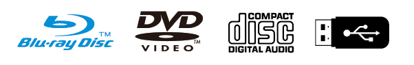 Blu-rayDisc DVDVideo COMPACT disc USB
