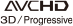 AVCHD 3D/Progressive