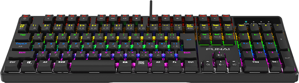 メカニカルゲーミングキーボード