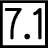 7.1