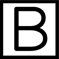B